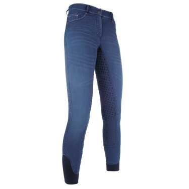 Pantaloni Summer Denim Easy fondo 3/4 in silicone HKM Pantaloni Summer Denim Easy fondo 3/4 in silicone HKM