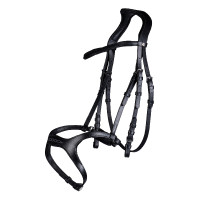 Briglia Anatomica Sports HKM Nero