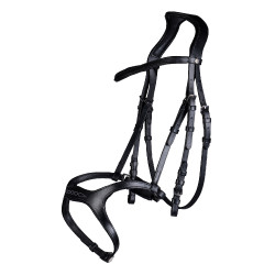 Briglia Anatomica Sports HKM Nero Briglia Anatomica Sports HKM Nero