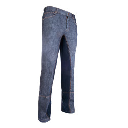 Pantaloni da uomo jodhpur Texas new HKM Blu scuro / blu scuro Pantaloni da uomo jodhpur Texas new HKM Blu scuro / blu scuro
