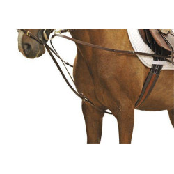 Rênes allemandes HKM avec boucles en inox