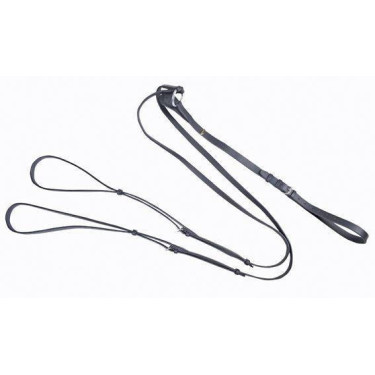 Rênes allemandes HKM avec boucles en inox