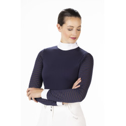 Polo da concorso Monaco maniche lunghe HKM Polo da concorso Monaco maniche lunghe HKM