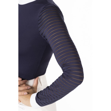 Polo da concorso Monaco maniche lunghe HKM Polo da concorso Monaco maniche lunghe HKM