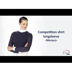 Polo da concorso Monaco maniche lunghe HKM Polo da concorso Monaco maniche lunghe HKM