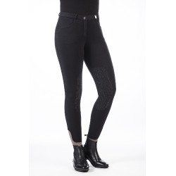 Pantaloni Kate con rinforzi in silicone HKM Nero