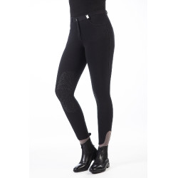 Pantaloni Kate con rinforzi in silicone HKM Nero