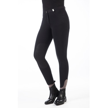 Pantaloni Kate con rinforzi in silicone HKM Nero