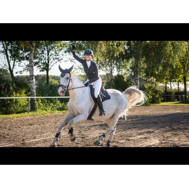 Pantaloni Kate con rinforzi in silicone HKM Nero