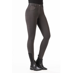 Pantaloni Emma con grip integrale in silicone HKM Grigio scuro Pantaloni Emma con grip integrale in silicone HKM Grigio scuro