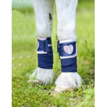 Fasce da polo Funny Horses Hearts HKM Fasce da polo Funny Horses Hearts HKM