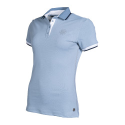 Polo Bloomsbury HKM Blu grigio