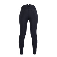 Pantaloni HKM Savona Style con rinforzi in silicone Nero Pantaloni HKM Savona Style con rinforzi in silicone Nero