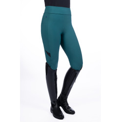 Leggings Port Royal con fondo in silicone integrale HKM Petrolio Blu Leggings Port Royal con fondo in silicone integrale HKM Petrolio Blu