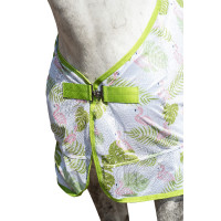 Coperta anti-mosche HKM Flamingo Verde / rosa confetto Coperta anti-mosche HKM Flamingo Verde / rosa confetto