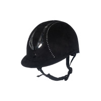 Casco HKM Illusion Diamond Nero Casco HKM Illusion Diamond Nero