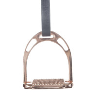 Staffili in alluminio Space HKM 1 paio Oro rosa Nero Staffili in alluminio Space HKM 1 paio Oro rosa Nero