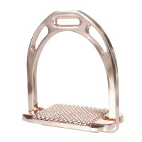 Staffili in alluminio Space HKM 1 paio Oro rosa Nero Staffili in alluminio Space HKM 1 paio Oro rosa Nero
