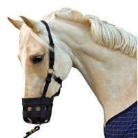 Capezzina con museruola HKM Nero Capezzina con museruola HKM Nero