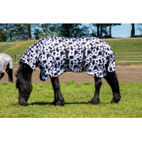 Coperta anti-mosche Cow HKM Nero / bianco Coperta anti-mosche Cow HKM Nero / bianco