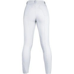 Pantaloni Sunshine Competition con rinforzi in silicone HKM Bianco