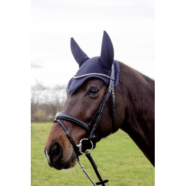 Cuffia antimosche Noise Control HKM Blu scuro