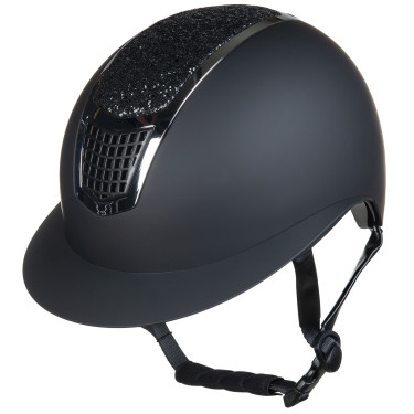 Casco Glamour Shield HKM Nero / nero Casco Glamour Shield HKM Nero / nero