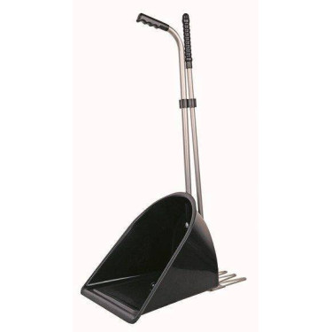 Paletta e rastrello per letame HKM Nero