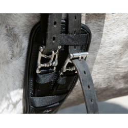 Sottopancia da dressage in gel PVC Snap HKM Sottopancia da dressage in gel PVC Snap HKM