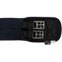 Cinghia in softoprene con elastico HKM Nero Cinghia in softoprene con elastico HKM Nero