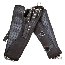 Sottopancia con imbottitura in softoprene HKM Nero