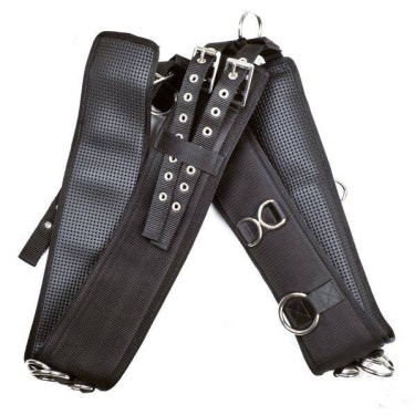 Sottopancia con imbottitura in softoprene HKM Nero