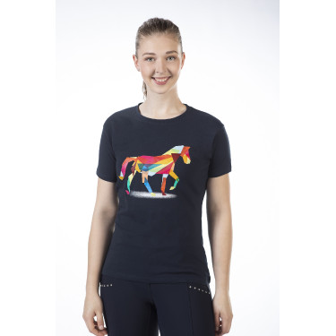 T-shirt Cavallo Colorato HKM T-shirt Cavallo Colorato HKM