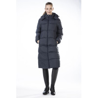 Cappotto Preston extra lungo HKM Blu scuro