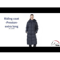 Cappotto Preston extra lungo HKM Blu scuro Cappotto Preston extra lungo HKM Blu scuro