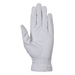 Handschoenen Competition HKM Bianco / rosa
