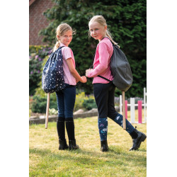 Borsa per il trasporto Hobby Horsing HKM Blu navy stelle