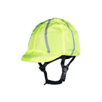 Copertura riflettente HKM per casco Giallo fluo Copertura riflettente HKM per casco Giallo fluo