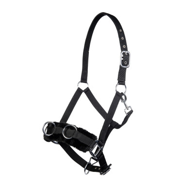 Capezzina cavezzone HKM in nylon imbottito Capezzina cavezzone HKM in nylon imbottito