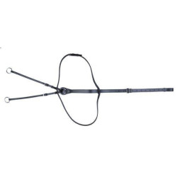 Martingala HKM in cuoio Nero