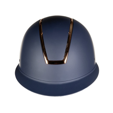 Casco Lady Shield HKM Blu scuro / oro rosa Blu marino