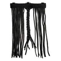 Clip per criniera o coda per cavallo in legno HKM FH Nero