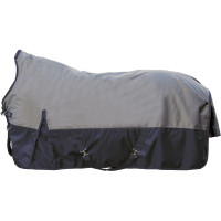 Coperta highneck HKM Edmonton 1680D 300g Grigio / nero Coperta highneck HKM Edmonton 1680D 300g Grigio / nero