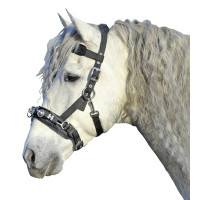 Capezzina filetto HKM in nylon Nero Capezzina filetto HKM in nylon Nero