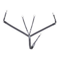 Pettorale HKM Economic con elastico Nero