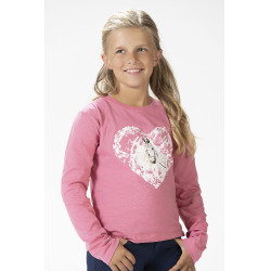Polo a maniche lunghe Horse Spirit HKM Polo a maniche lunghe Horse Spirit HKM