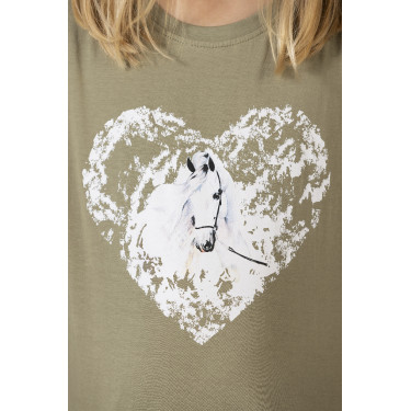 Polo a maniche lunghe Horse Spirit HKM Polo a maniche lunghe Horse Spirit HKM