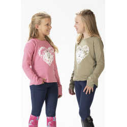 Polo a maniche lunghe Horse Spirit HKM Polo a maniche lunghe Horse Spirit HKM