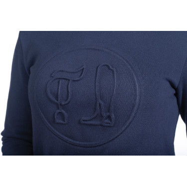 Felpa Lyon HKM Blu scuro