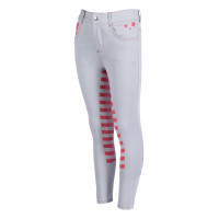 Hose Bibi&Tina Vollbesatz Silikon HKM Grigio chiaro